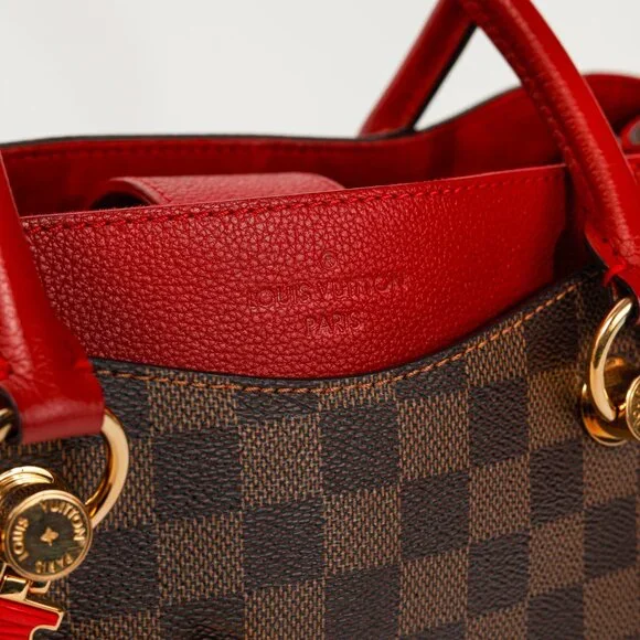 Louis Vuitton Riverside Damier Ebene Lie de Vin Tote - Picture 11 of 16